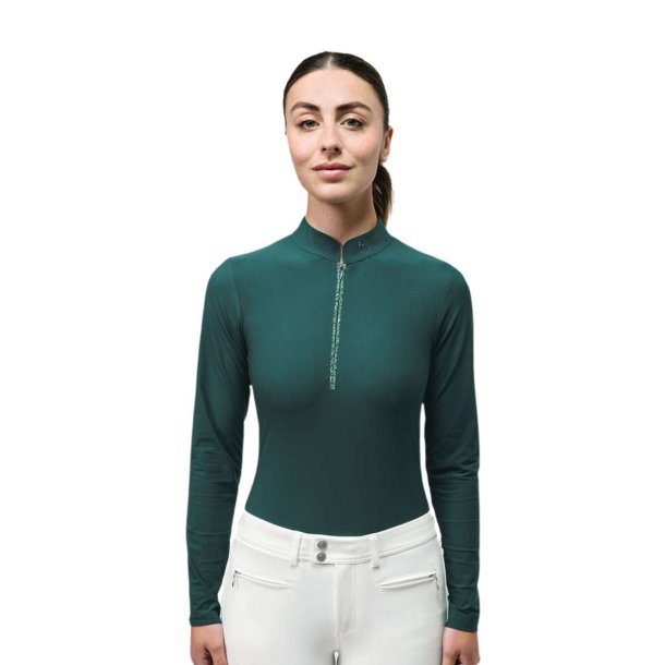 Samshield Brunella Training Polo, Posy Green