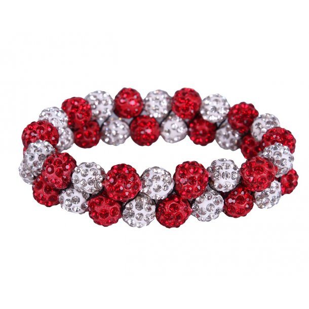 QHP Strass scrunchie, flere farver