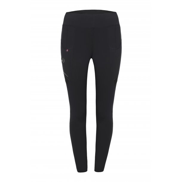 Cavallo Lin ridetights m. grip, mrk bl