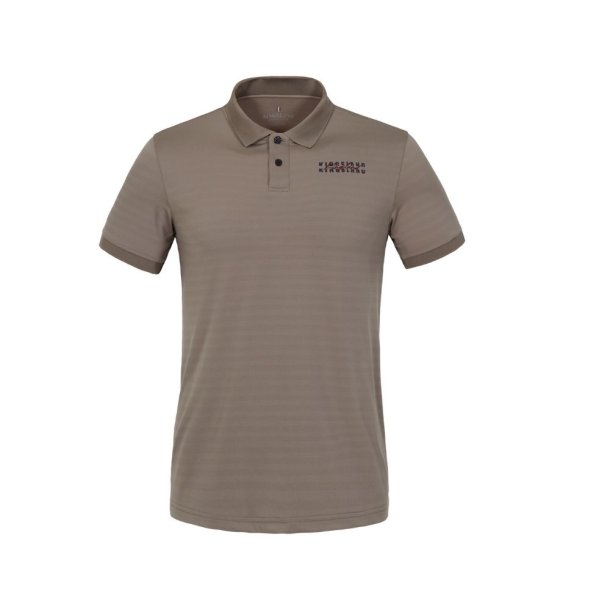 Kingsland Onyx Herre Polo, Beige Cinder