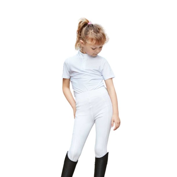 Equipage Molly junior stvne ridetights, hvid